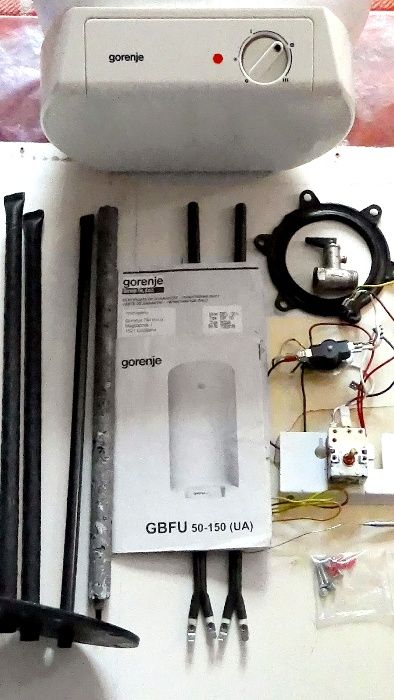 ФИРМЕННЫЙ бойлер GORENJE б/у на 100 л.