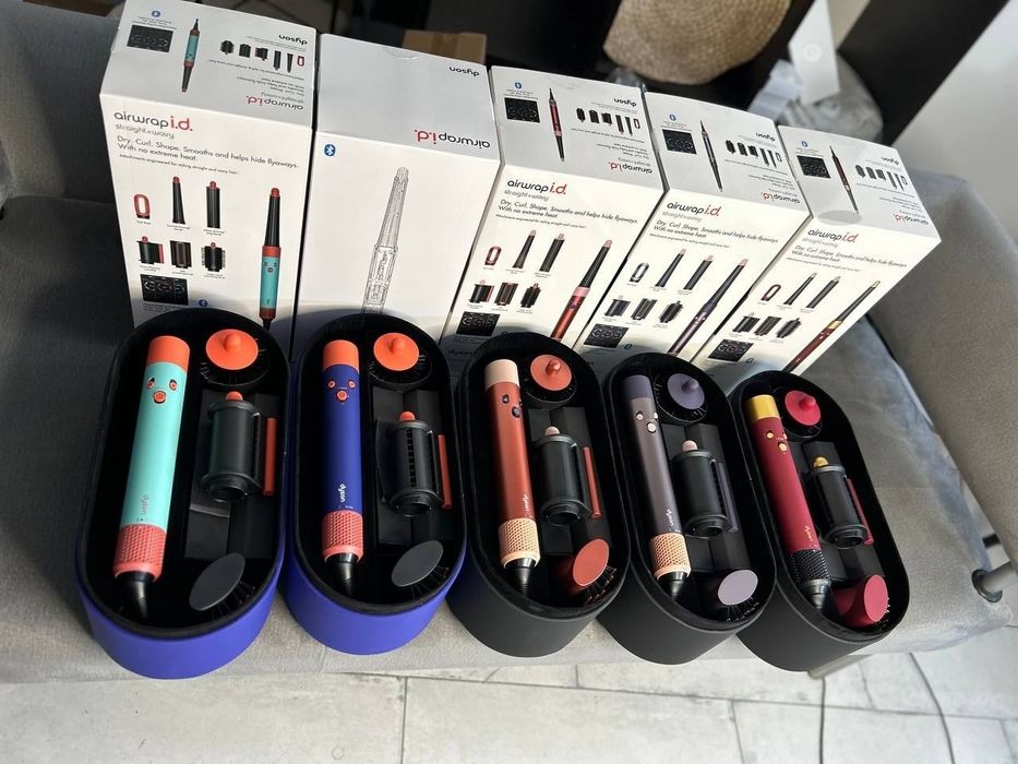 Dyson Airwrap Red Velvet Gold Multi Styler Complete Airwrap Dyson