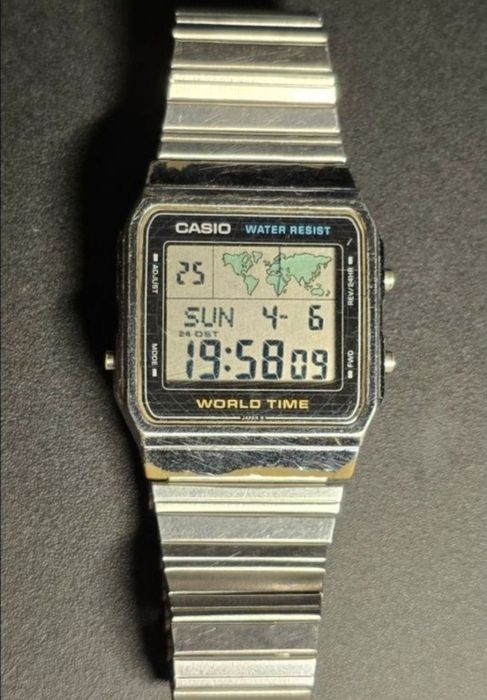 Коллекционные часы 1992 года Casio TM 12 Japan годинник касіо ретро Casio A300 Japan касио
