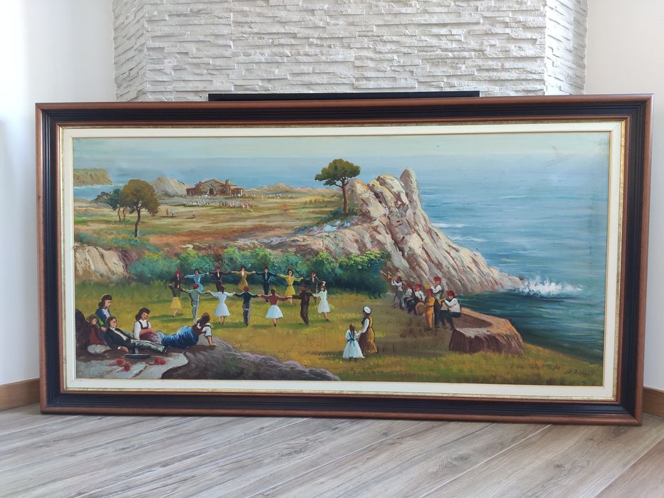 Quadro Pintado á Mão