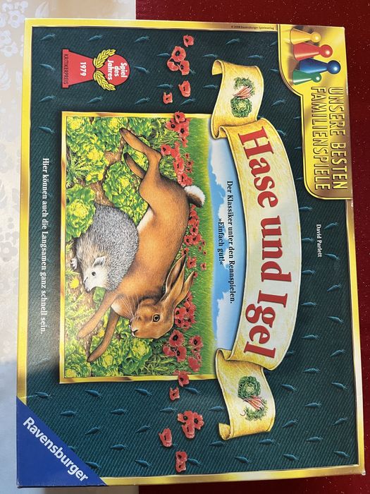 Hase und Igel Ravensburger Заєць та іжак гра