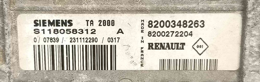 Centralina Motor / ECU RENAULT MEGANE II três volumes (LM0/1_) ano 2017