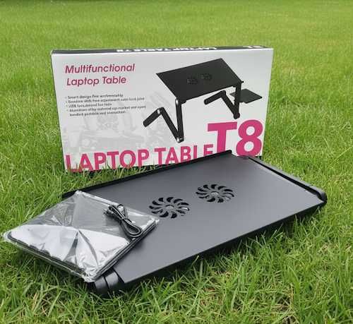 складной столик для ноутбука с охлаждением/ подставка для ноутбука