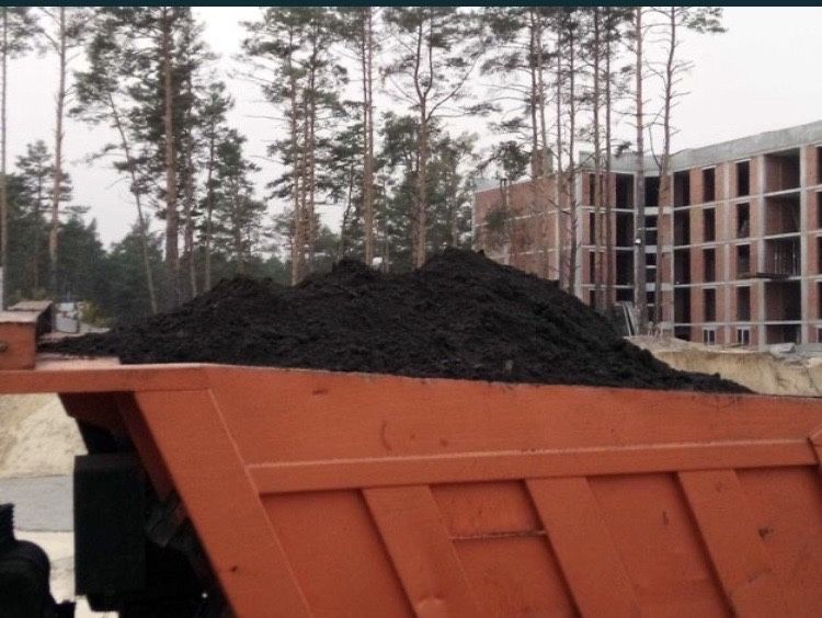 Чернозем отличного качества , рассыпчастый