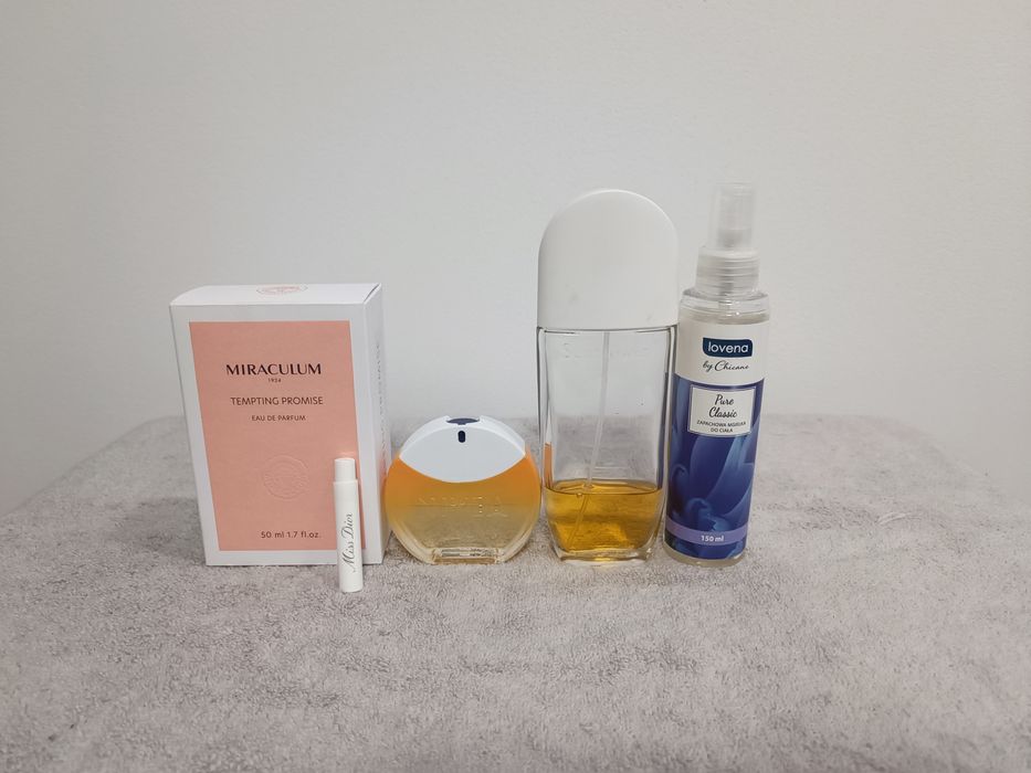 Zestaw perfum zapachy dior nivea sun Elizabeth arden sunflowers