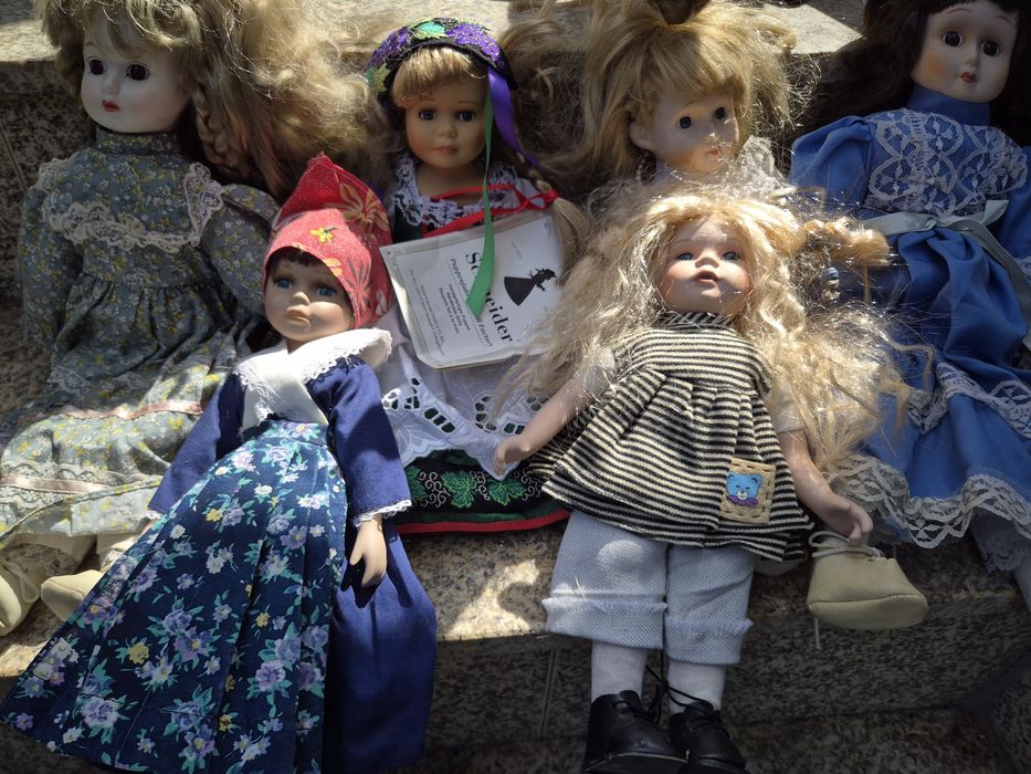 Vendo bonecas de porcelana