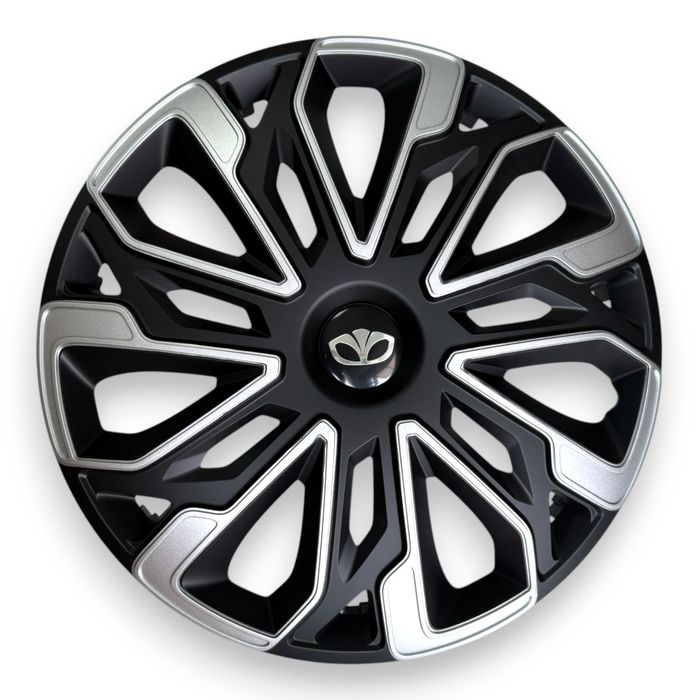 Ковпаки на колеса Estoril silver&black R15 колпаки на диски