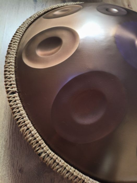 Prawdziwy duży 12 tonowy karaibski Handpan Hang drum