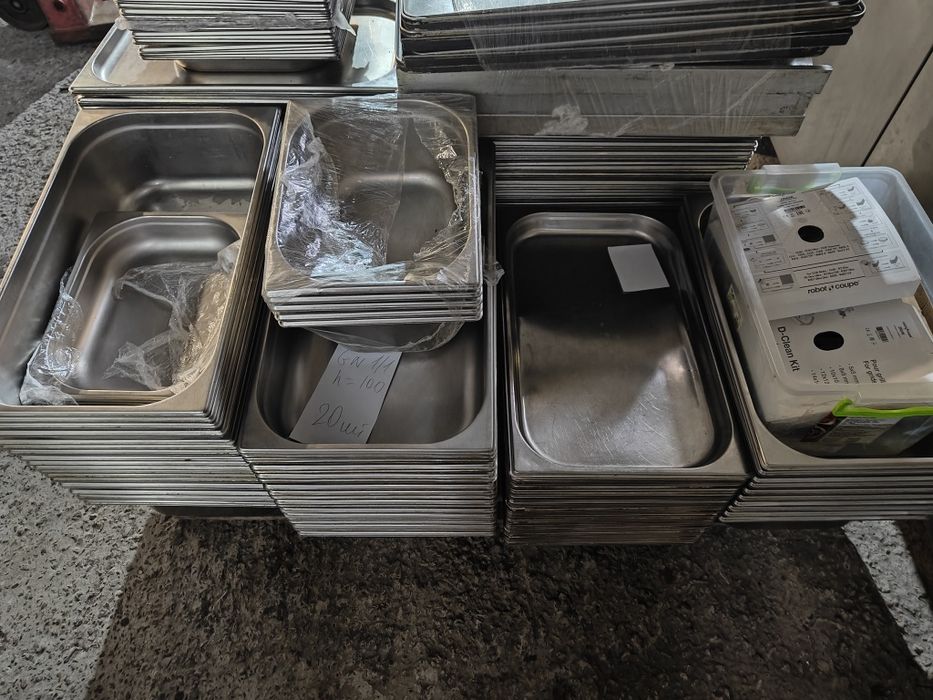 Гастроемкости лотки gn 1/1 1/2 нержавейка бу