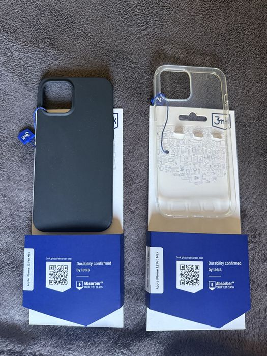 Iphone 12 Pro Max - dwa nowe case