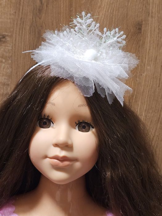 Прикраса ободок,обруч, сніжинка для сніжинки від 1року