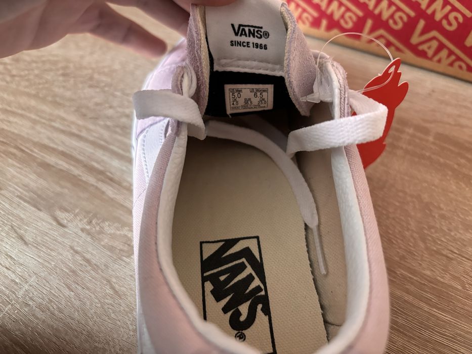 Nowe Vans Sk8-Low Orchid Ice / True White – 36.5 / 23 cm