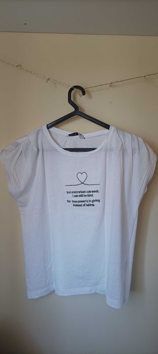 Tiffosi Printed White T-shirt