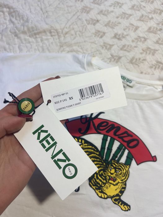 Футболка Kenzo Jumping Tiger T-Shirt оригінал