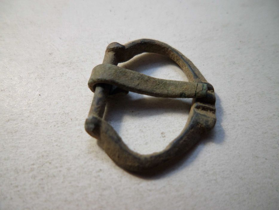 Fivela Medieval em  Bronze, Tipo IF , Cerca Sec. XIII a XVI