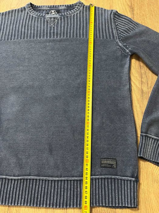 Sweter męski granatowy TOM TOMPSON  L