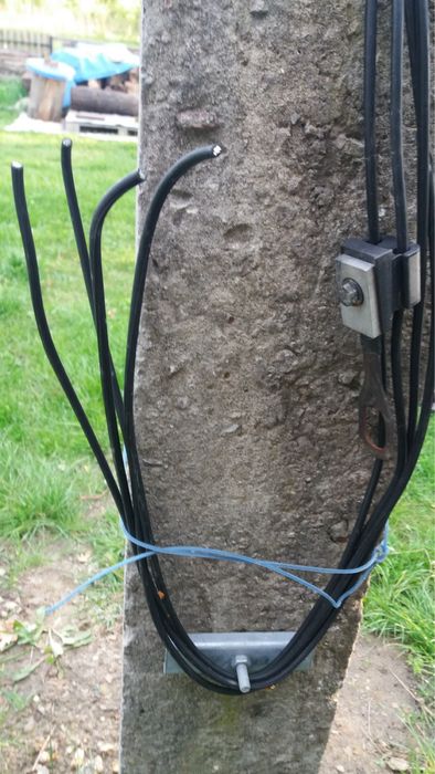 Sprzedam kabel budowlany w osłonie 40mb stan bdb