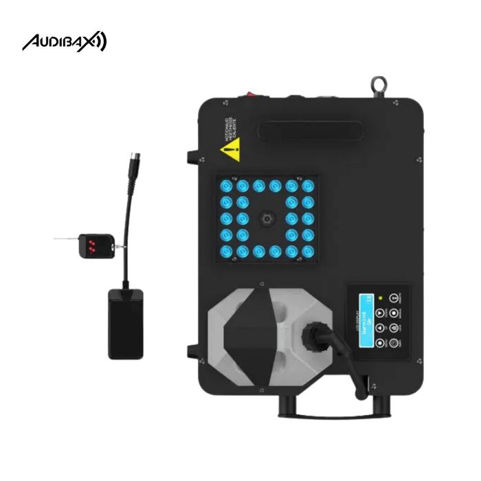 Audibax Smoke Geyser 2000 RGB 2000W Máquina de fumo profissional