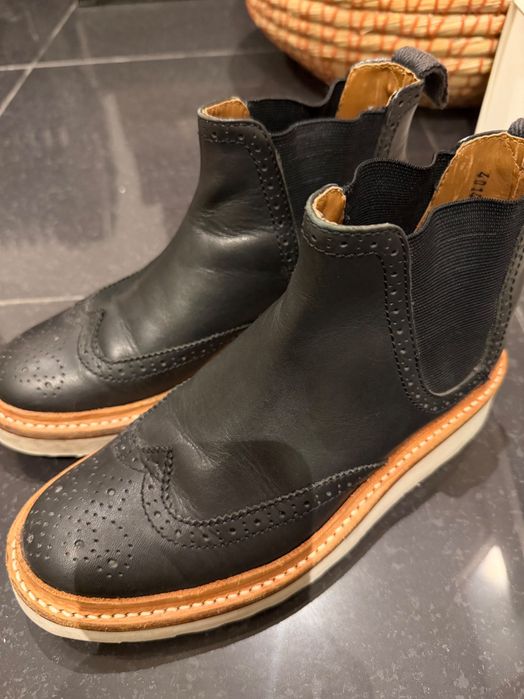 Botas Chelsea Grenson Alice 37 (Pele e Camurça) – Originais