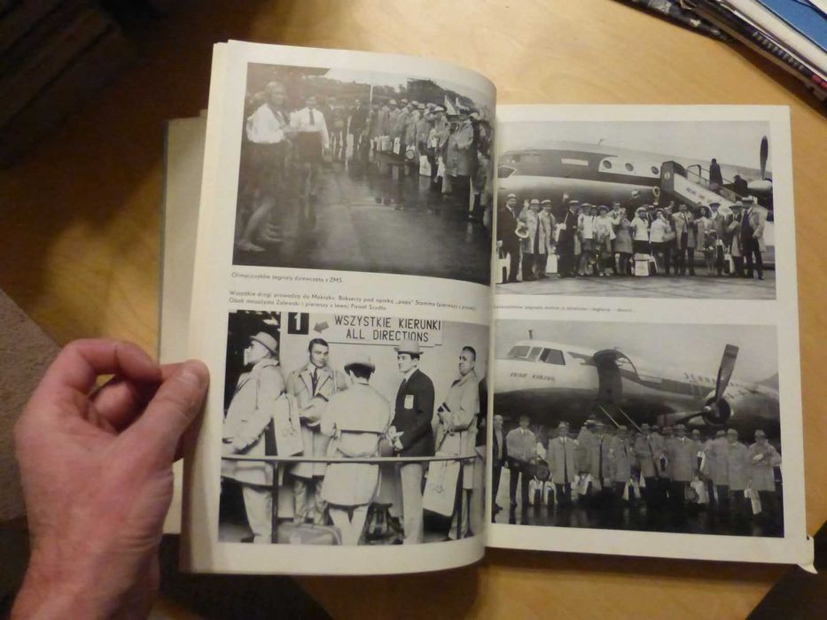 Album XIX Igrzyska Olimpijskie Meksyk 1968 sport PRL