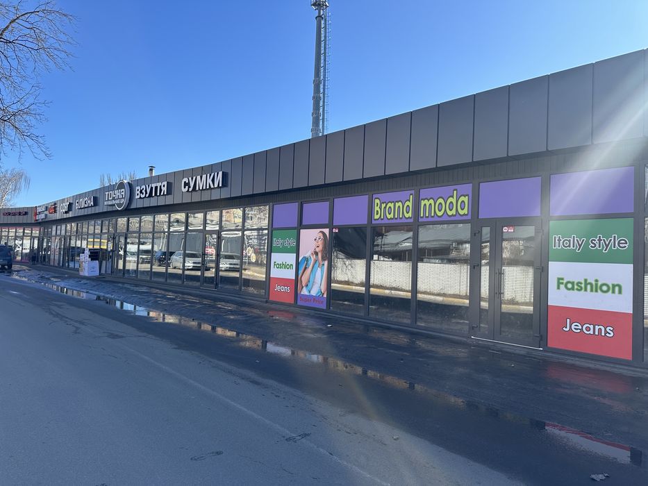 Оренда нового комерційного примішення 60 м2 з ремонтом, Коцюбинське