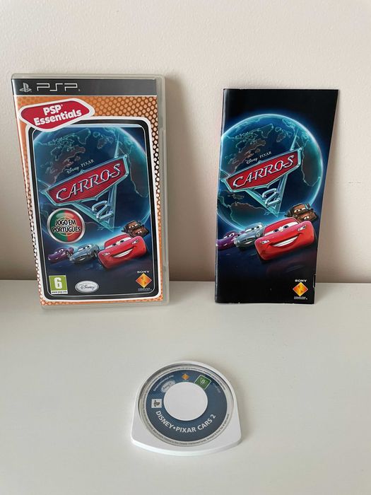 Carros 2 - Cars 2 (PSP Essentials) - Completo & Testado