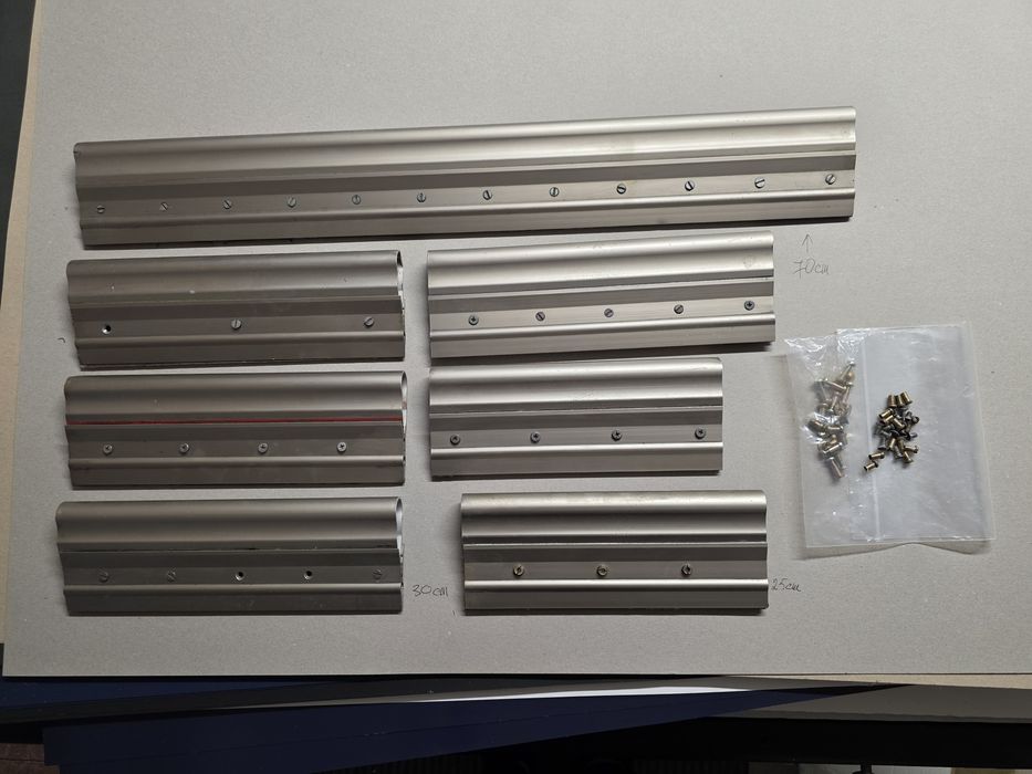 oprawa aluminiowa uchwyt raklowy