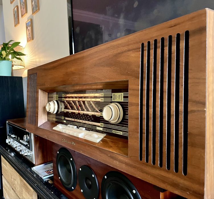 Simonetta-Multiplex-Stereo piekna lampa 1964r GWARANCJA serwis