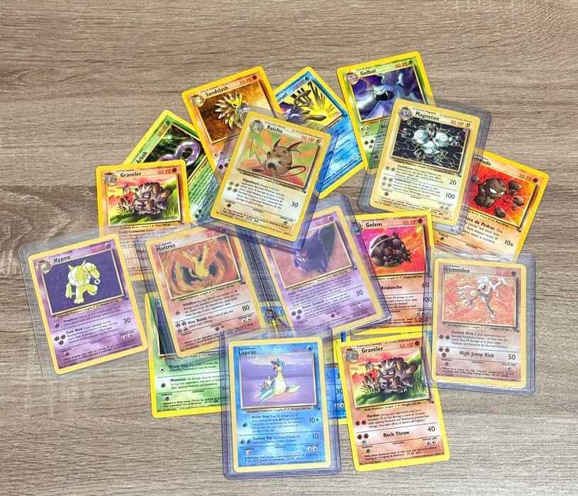 Fossil Cartas Originais Pokémon TCG WOTC