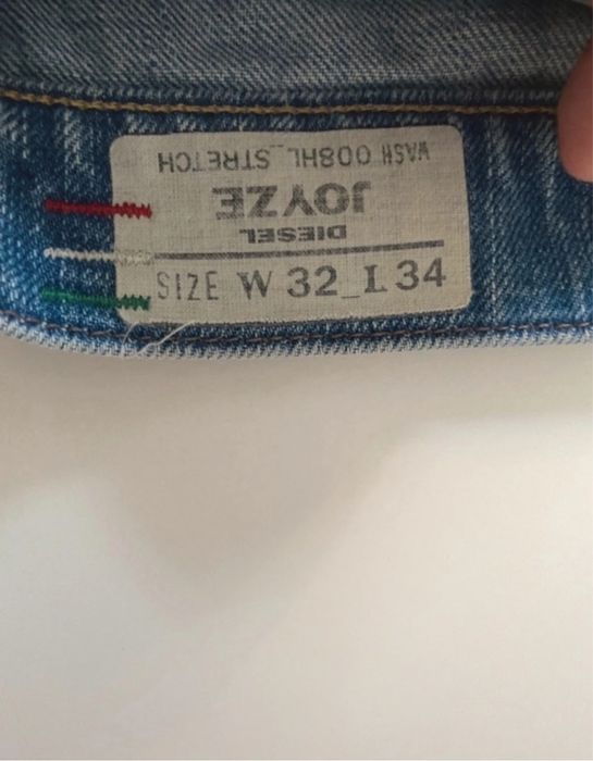 Jeansy Diesel 32/34
