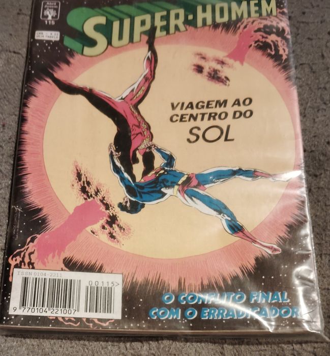 Revista Banda Desenhada Super Homem Lacrado Pela Fabrica