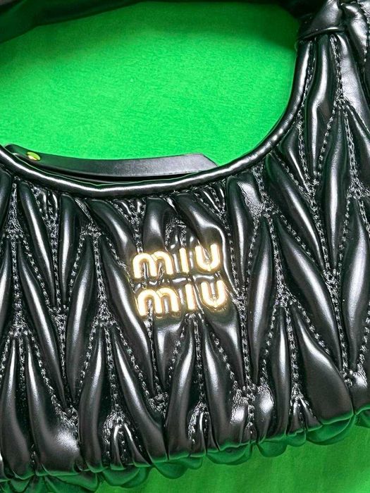 Miu Miu Wander czarna mini torebka mini-bag nowa
