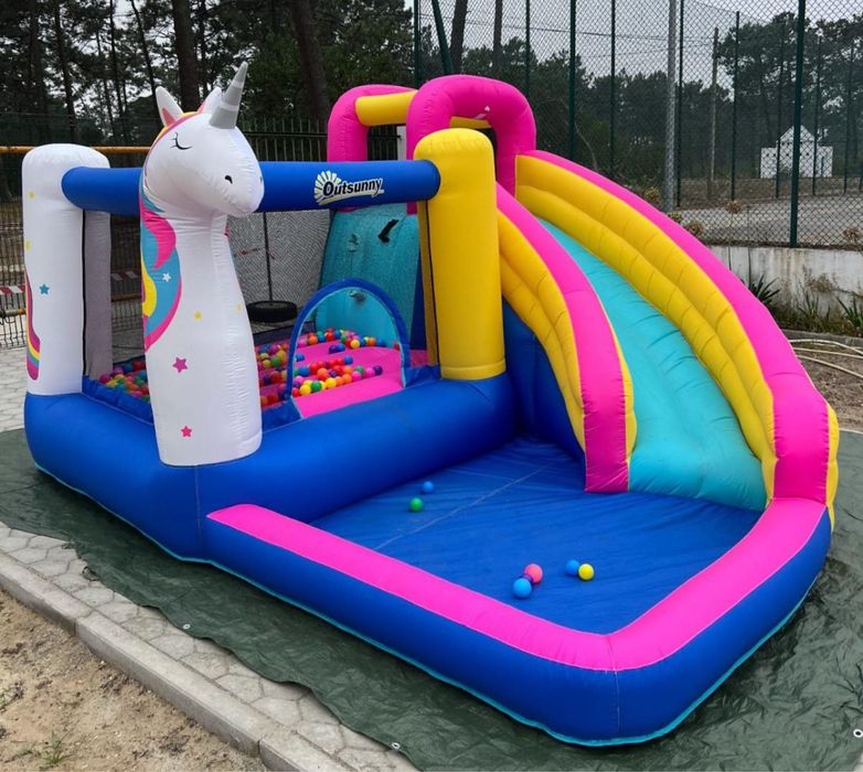 Insuflavel Unicórnio p/Festas