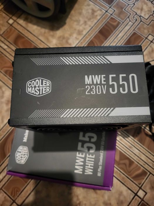 Блок питания для ПК cooler master mwe white 550w