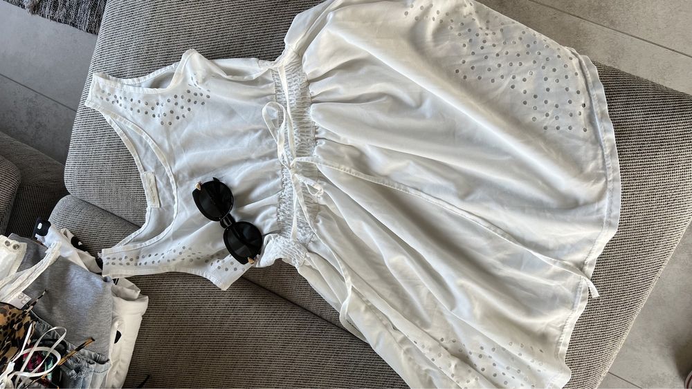 Letnia sukienka mgiełka