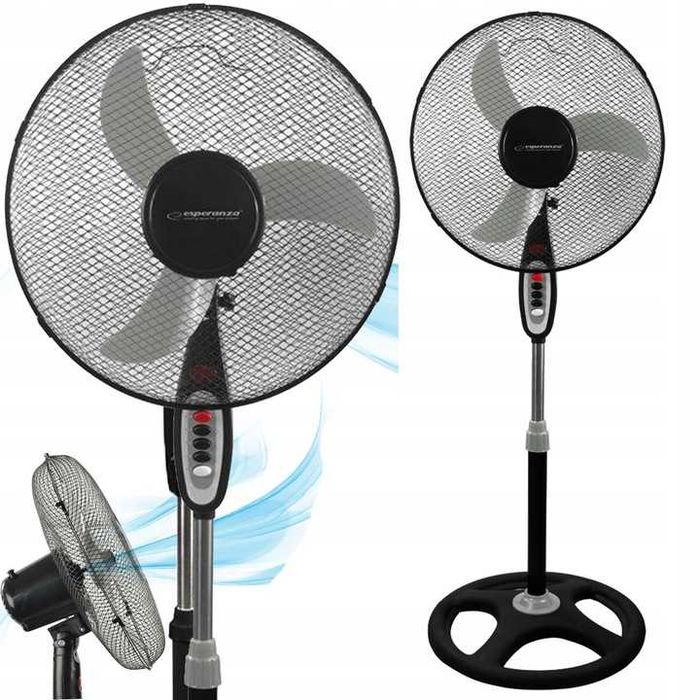 Wentylator Wiatrak Stojący Podłogowy Esperanza Typhoon EHF002KE