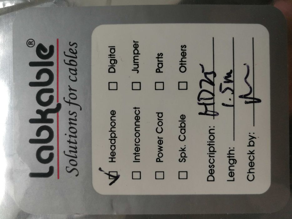 Кабель для наушников Labkable hd 25.