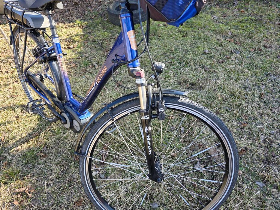Rower elektryczny z silnikiem bosch victoria zamiana