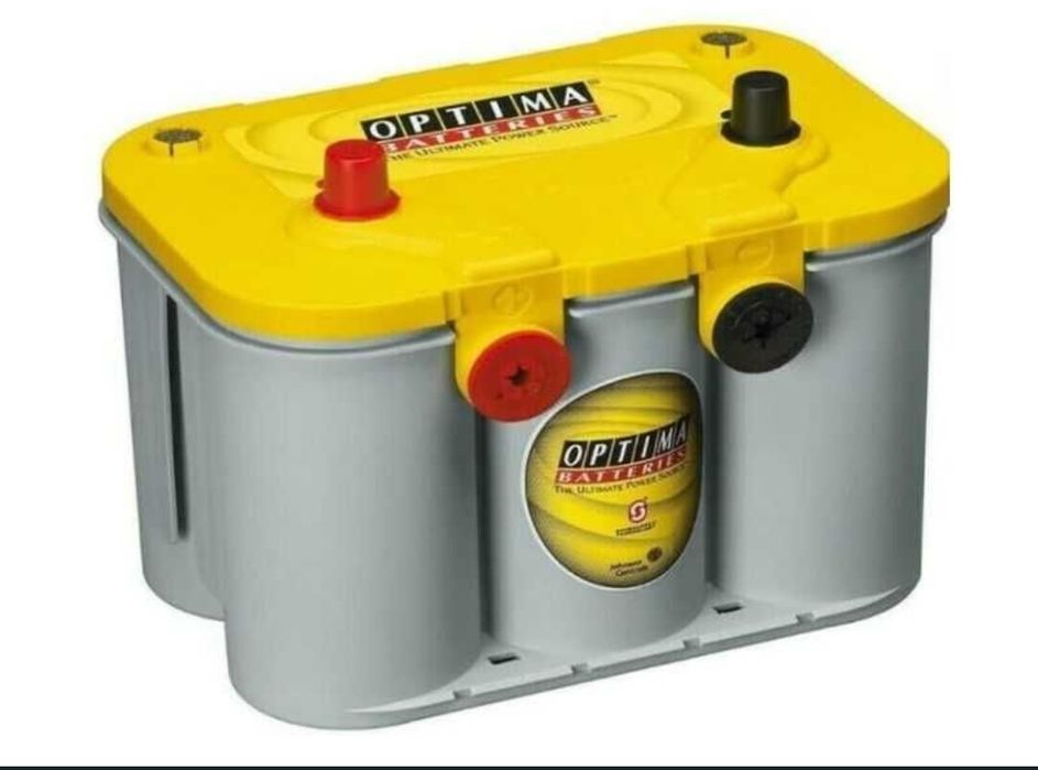 Акумулятор автомобільний 75 ампер батарея Optima Yellow Top YTU