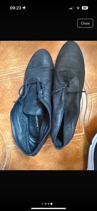 Halmanera botas em pele 40