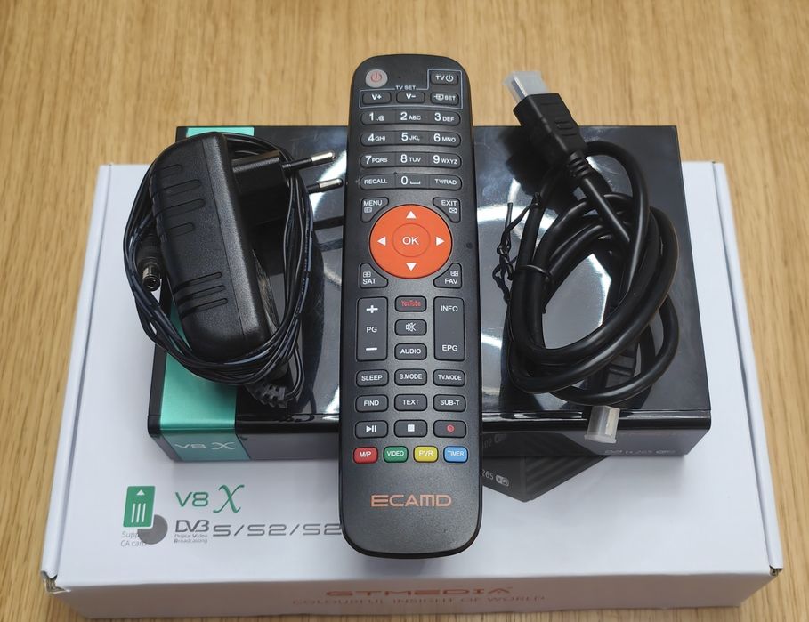 Dekoder GT media box gotowy 2 lata