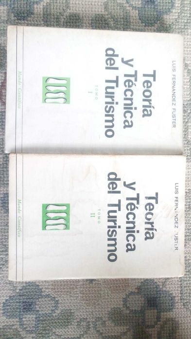 Teoría y Técnica del Turismo Fuster 2 tomos espanol