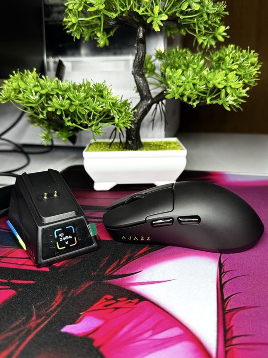 • Миша ігрова Ajazz AJ179 Apex Black 8K Гц / Huano •