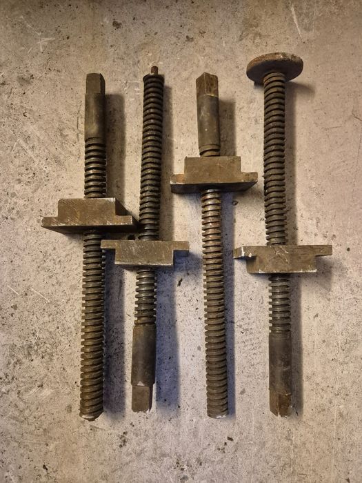 Śruba, śruby trapezowe do prasy. Długie!