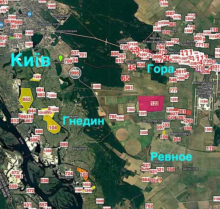 ФАСАД! ділянка 3Га під комерцію, логістику... Святопетрівське Київ-5км