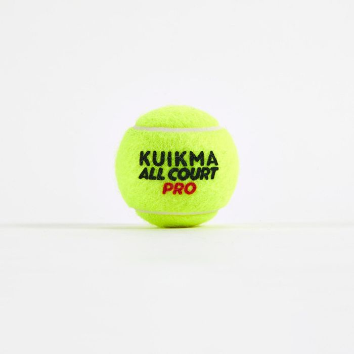 Bola de ténis versátil 18 tubos de 4 bolas, Kuikma all court pro