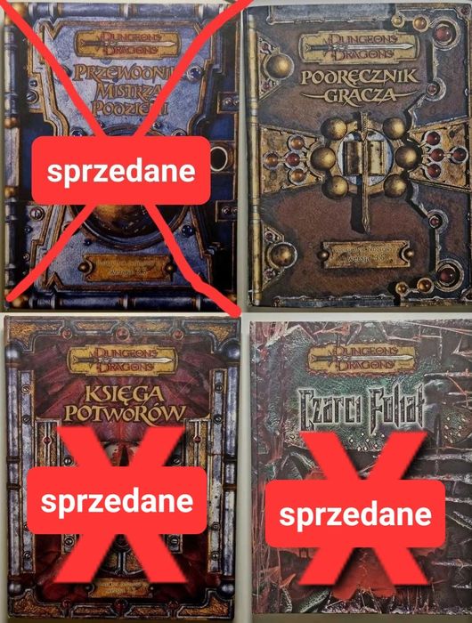 Podręcznik gracza Dungeons & Dragons 3.5 D&D 3,5 Dnd
