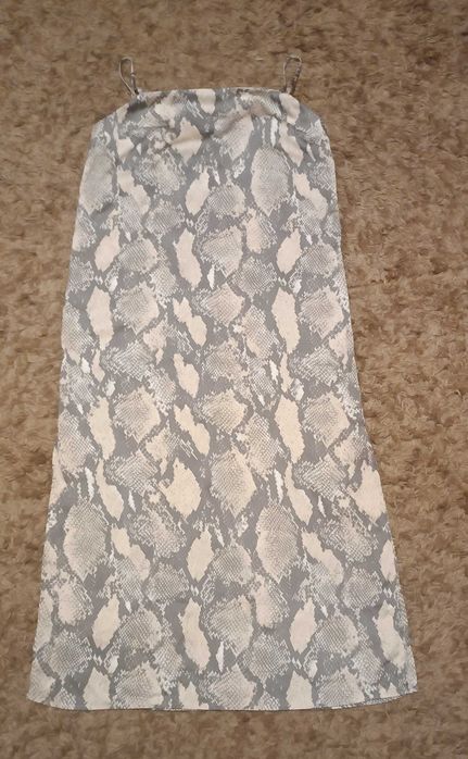 Sukienka letnia H&M  EUR "S" wzór wężowa skóra