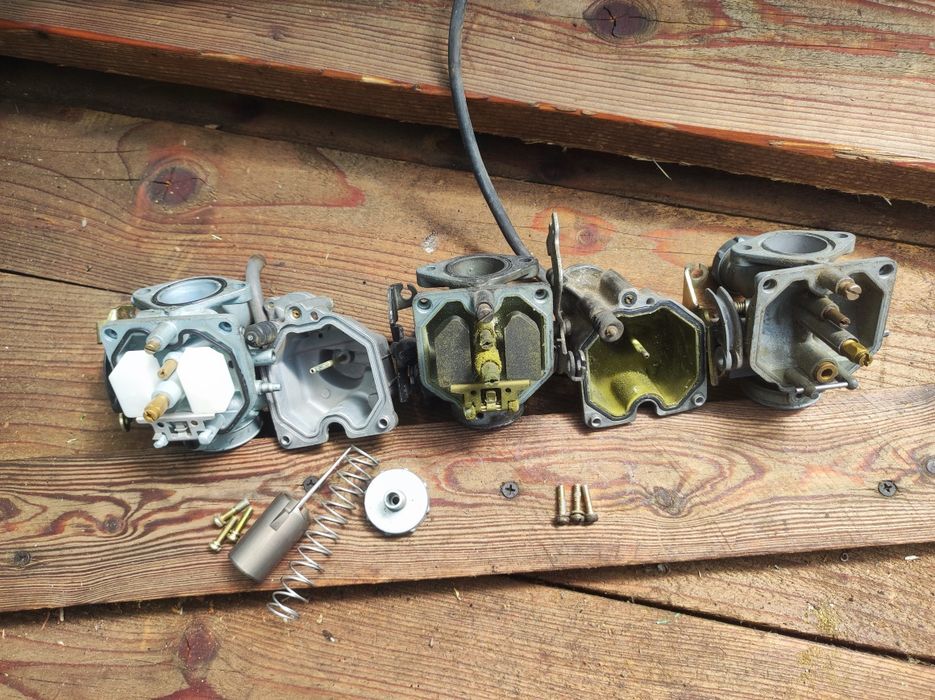 3x Gaźnik 125cc 4T JINWEI + HYOSUNG + SLC PD na części
