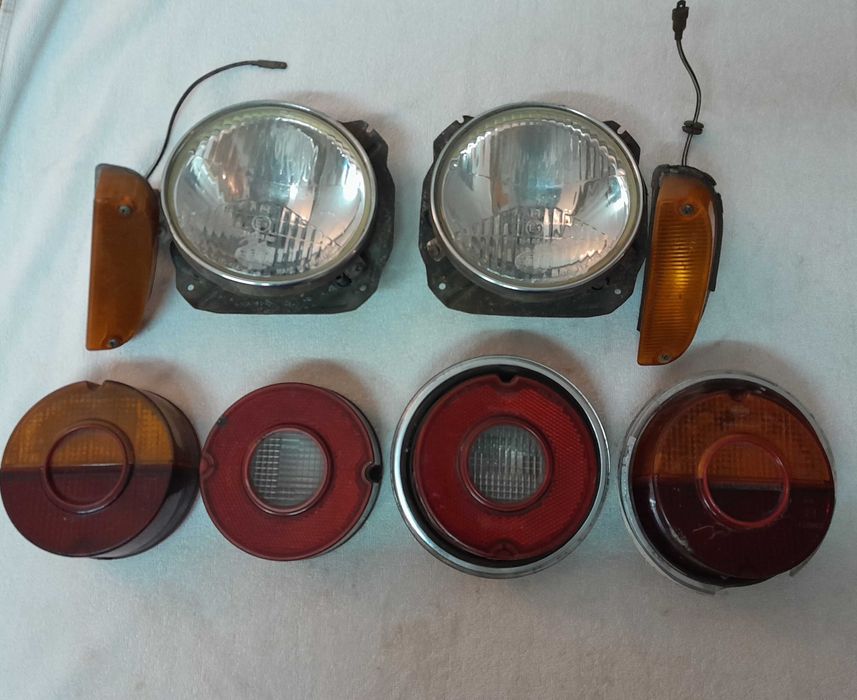 Opel Kadett Rekord P1 P2 Kapitan Olympia Manta farolins outros